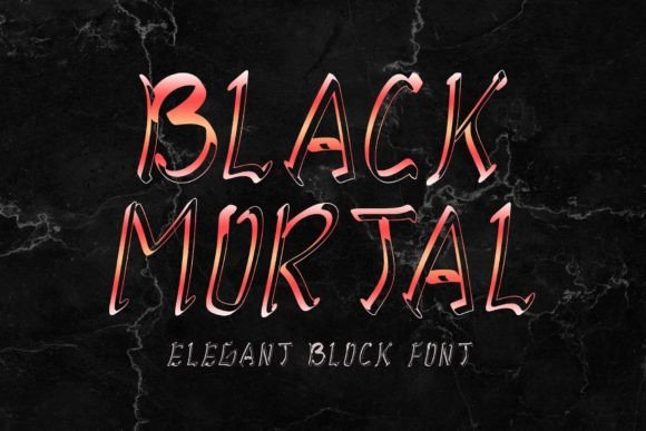 Black Mortal: A Functional Analysis of a High-Impact Display Typeface
