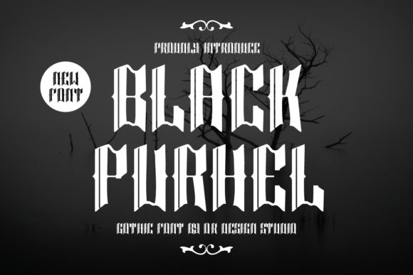 Black Purhel: Elevating Design with Gothic Elegance and Dark Sophistication