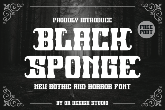 Black Sponge: The Bold, Authentic Display Font for Versatile Branding