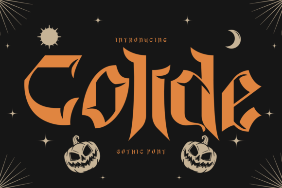 Colide Gothic Font: Edgy Typography for Modern Branding