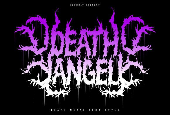 Death Angel Font: A Detailed Evaluation of Its Aggressive Design and Utility