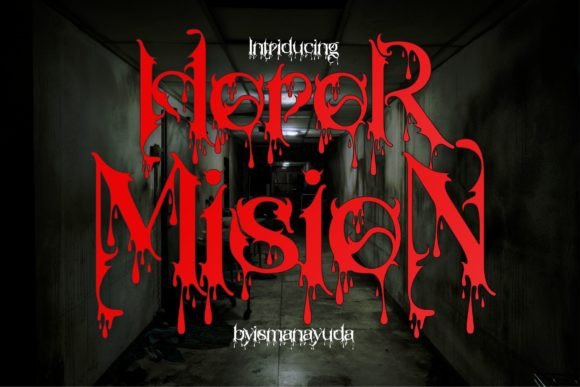 Horor Mision: A Strategic Approach to Spooky Typography for Halloween Branding