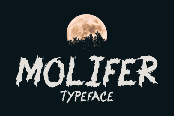 Molifer: The Horror Metal Font for Retro-Urbranding