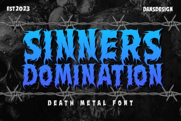 Sinners Domination Font Review
