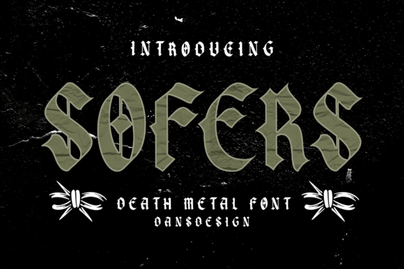 Sofers: Strategic Typography for Projects Requiring Uncompromising Authority