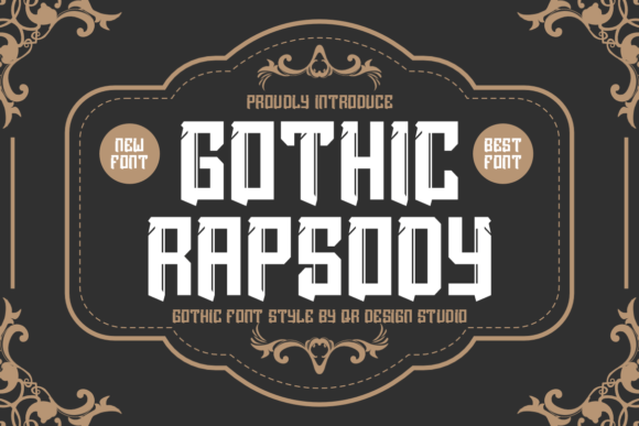 The Visual Weight of Gothic Rapsody: A Comprehensive Guide to Bold Typography