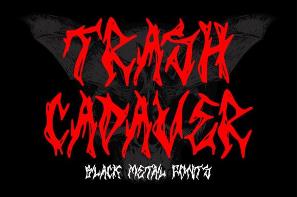 Trash Cadaver: Navigating the Sharp Edges of Extreme Typography