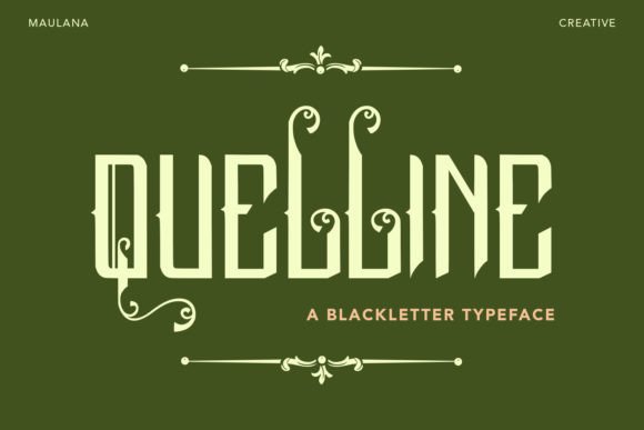 Unleashing Medieval Charm: Why Quelline Font is the Ultimate Choice for Gothic-Inspired Design