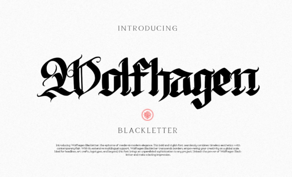 Wolfhagen: A Bold Serif for Modern Brand Identity